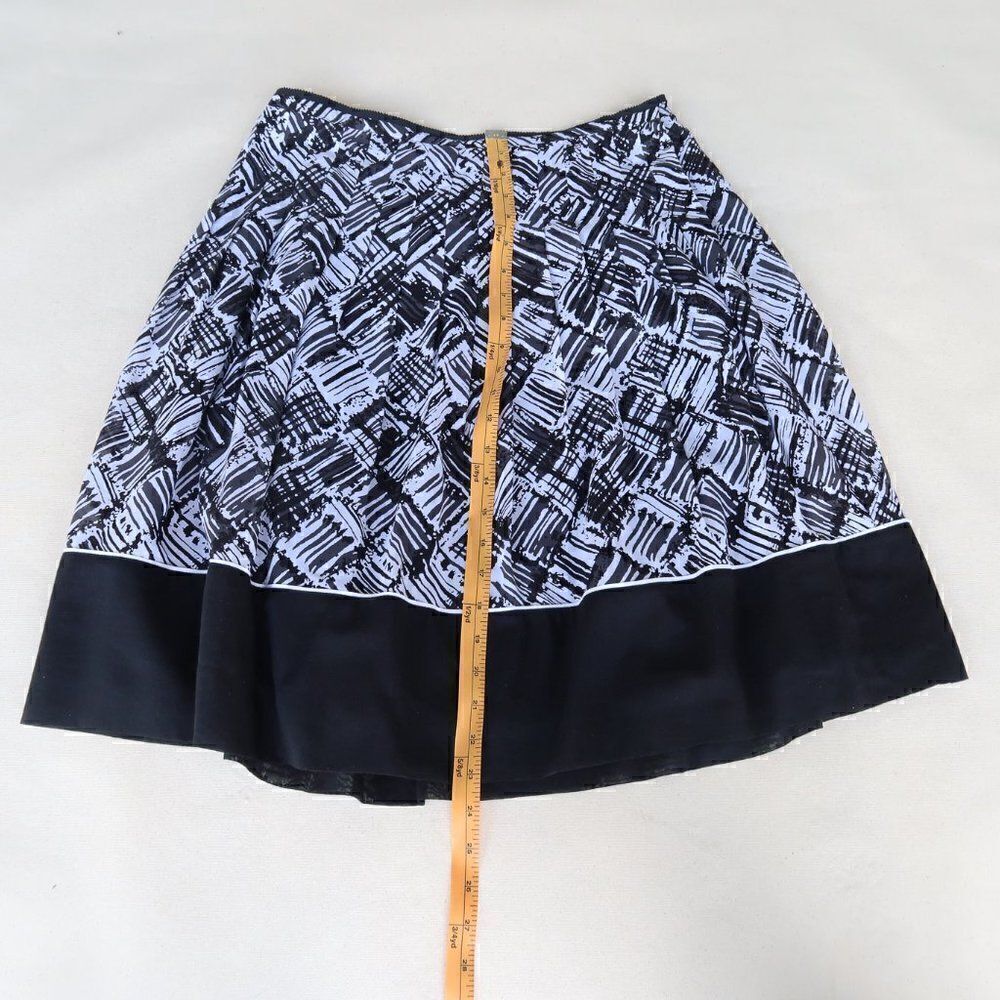 TALBOTS Pleated Cotton/Silk Skirt - Picture 9 of 10